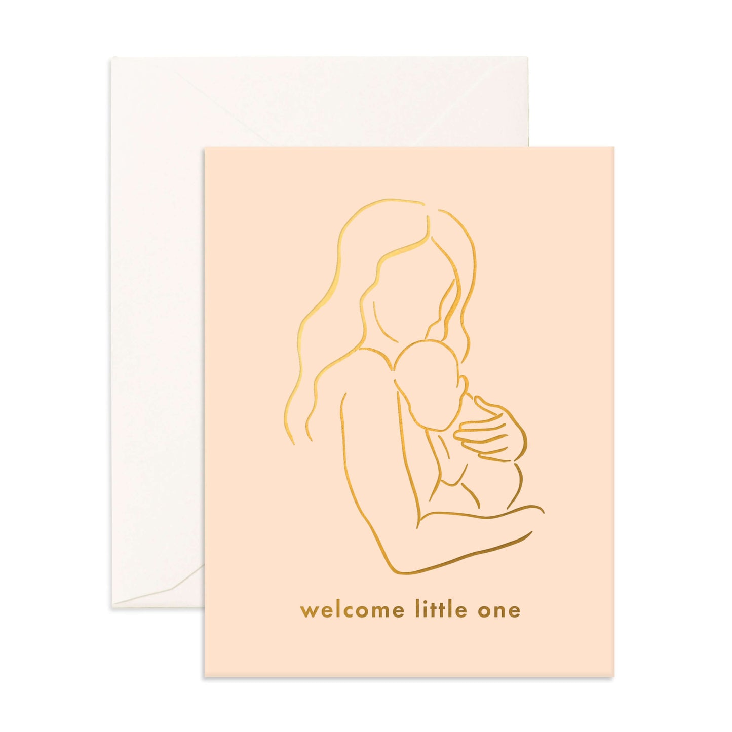 Welcome Little One - Greeting Card